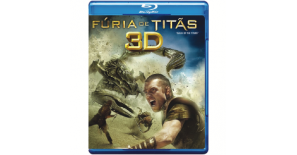 Blu-Ray 3D Fúria de Titãs