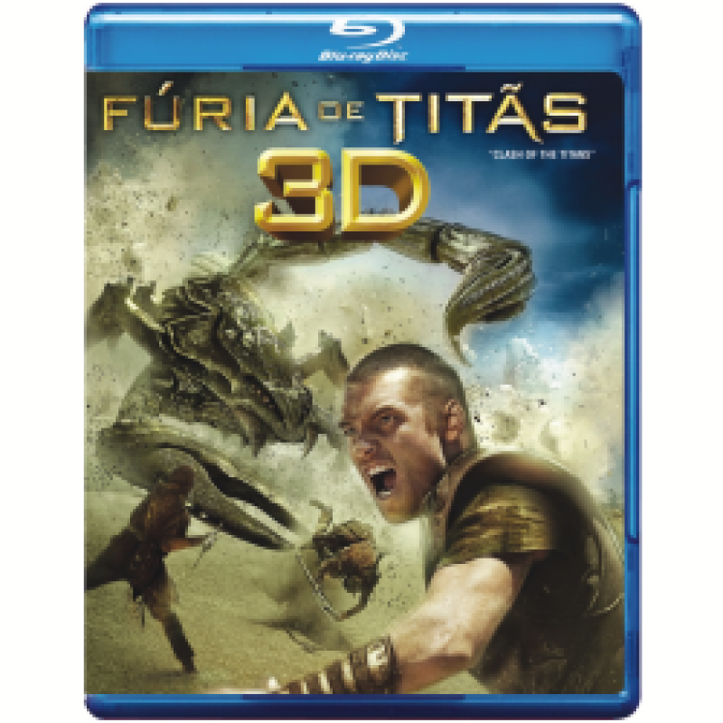 Blu-Ray 3D Fúria de Titãs