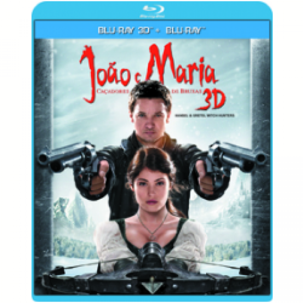 Blu-Ray 3D + Blu-Ray - João e Maria - Caçadores de Bruxas
