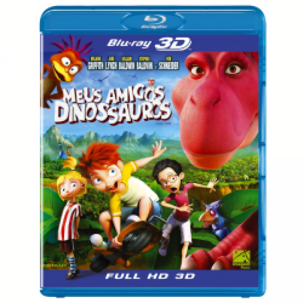 Blu-Ray 3D Meus Amigos Dinossauros