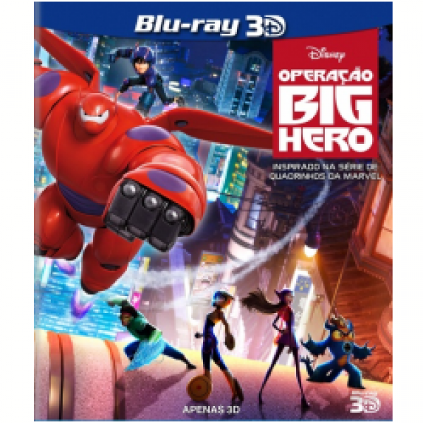 Blu-Ray 3D Operação Big Hero
