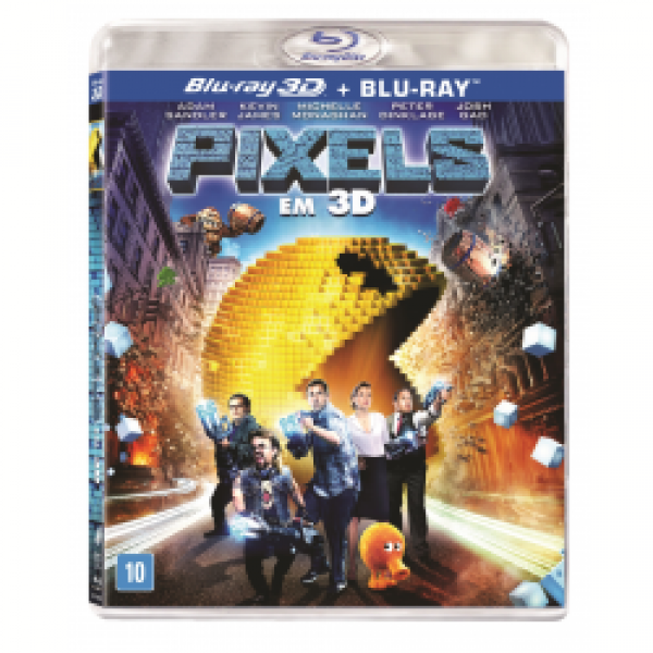 Blu-Ray 3D + Blu-Ray - Pixels