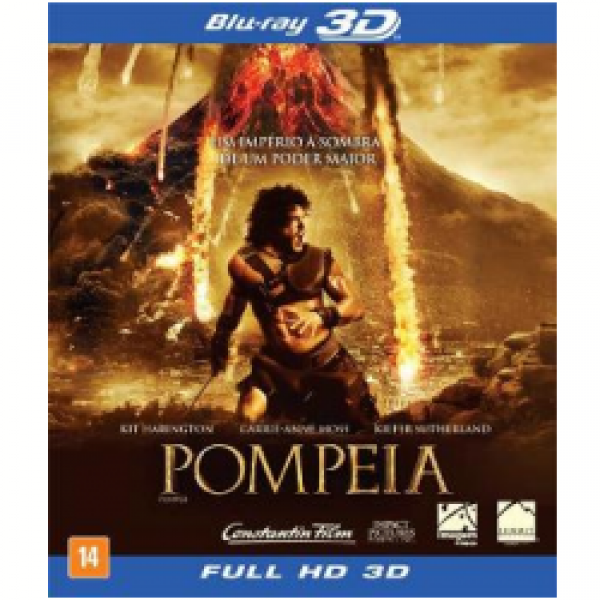 Blu-Ray 3D Pompeia