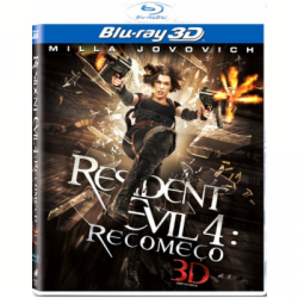 Blu-Ray 3D Resident Evil 4 - Recomeço