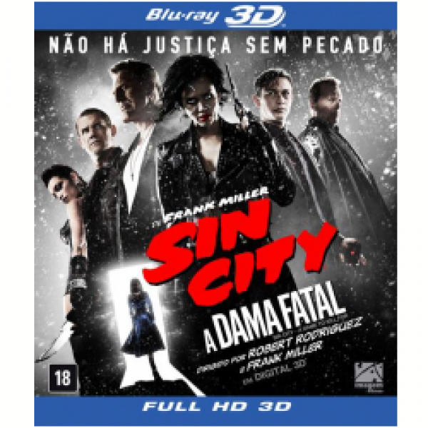 Blu-Ray 3D Sin City - A Dama Fatal