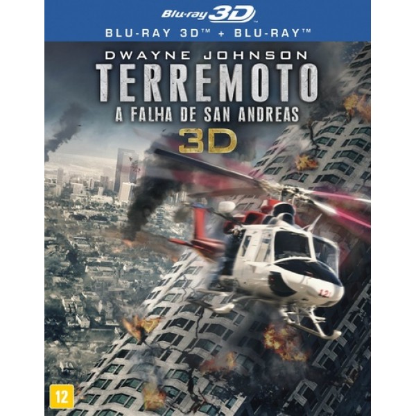 Blu-Ray 3D + Blu-Ray - Terremoto A Falha de San Andreas