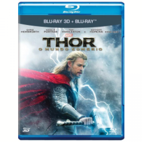 Blu-Ray 3D + Blu-Ray - Thor - O Mundo Sombrio