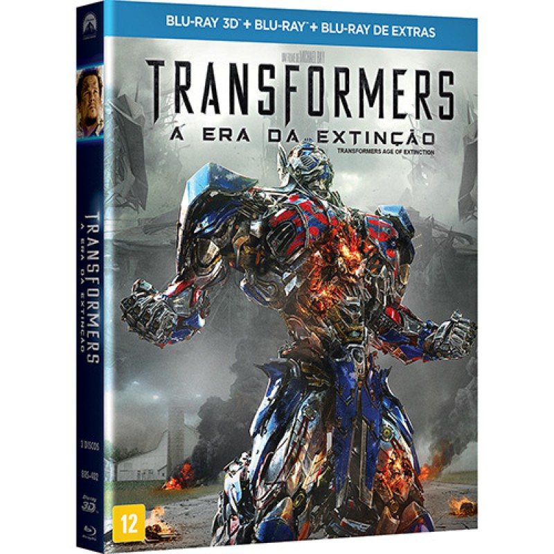 Blu-ray - Transformers - Coleção com 4 Filmes