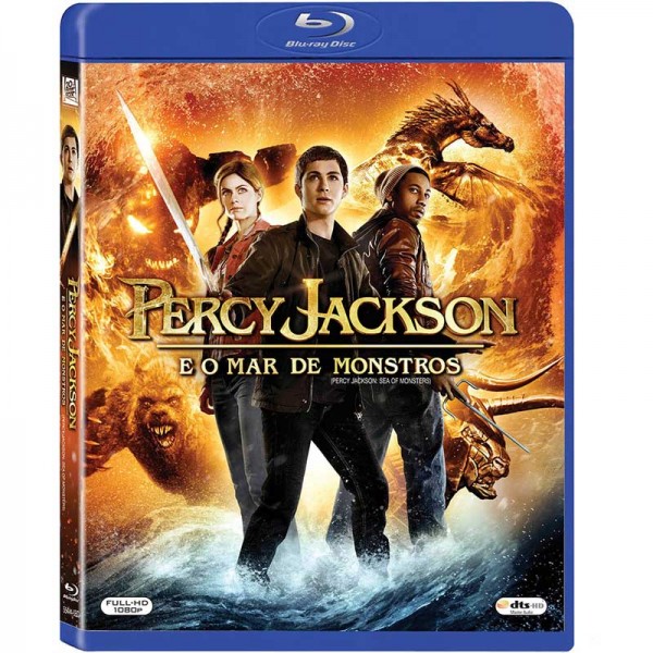 Blu-Ray Percy Jackson e o Mar de Monstros