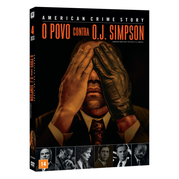 Box American Crime Story - O Povo Contra O.J. Simpson (4 DVD's)