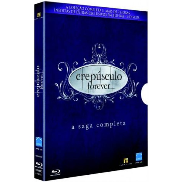 Box Crepúsculo Forever - A Saga Completa (6 Blu-Ray's)