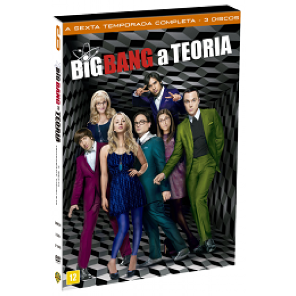 Box Big Bang A Teoria - A Sexta Temporada Completa (3 DVD's)