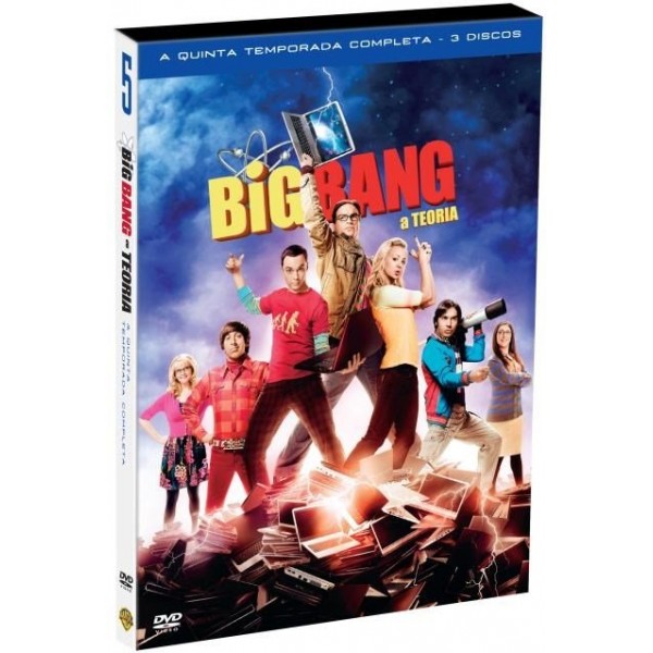 Box Big Bang: A Teoria - A Quinta Temporada Completa (3 DVD's)