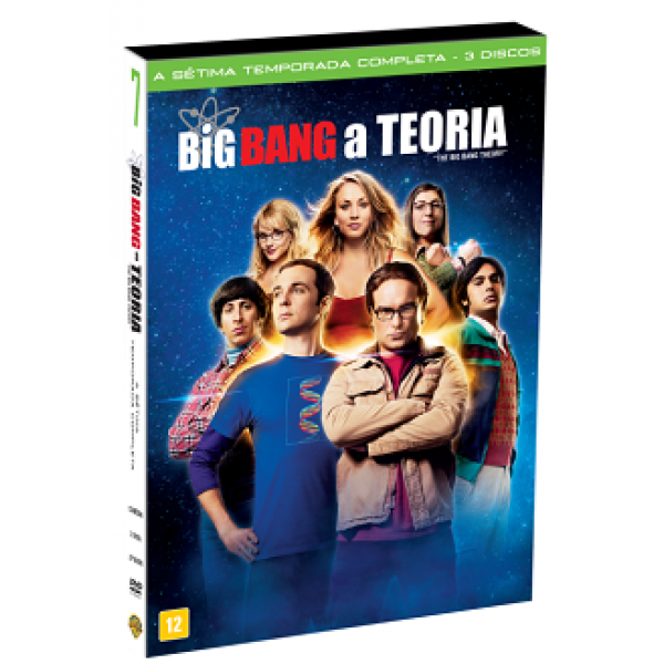 Box Big Bang: A Teoria - A Sétima Temporada Completa (3 DVD's)