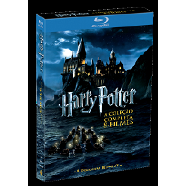Box Harry Potter - A Coleção Completa: 8 Filmes (8 Blu-Ray's)