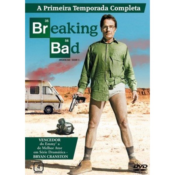Box Breaking Bad - A Primeira Temporada Completa (3 DVD's)