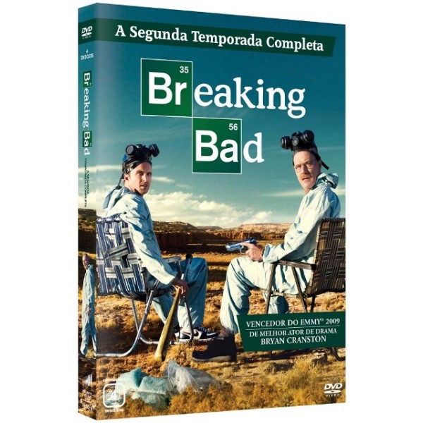 Box Breaking Bad - A Segunda Temporada Completa (4 DVD's)