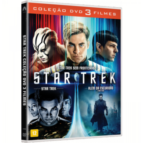 Box Coleção Star Trek (3 DVD's)
