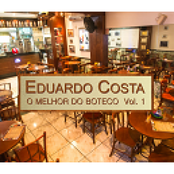 Box Eduardo Costa - O Melhor do Boteco Vol. 1 (4 CD's)