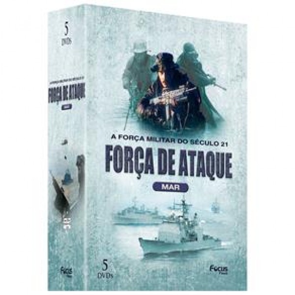 Box Força de Ataque: Mar (5 DVD's)