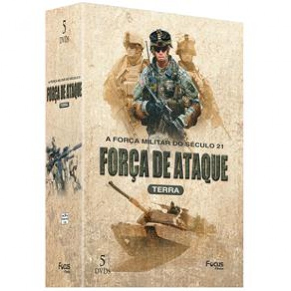 Box Força de Ataque: Terra (5 DVD's)