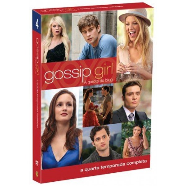 Box Gossip Girl - A Quarta Temporada Completa (5 DVD's)