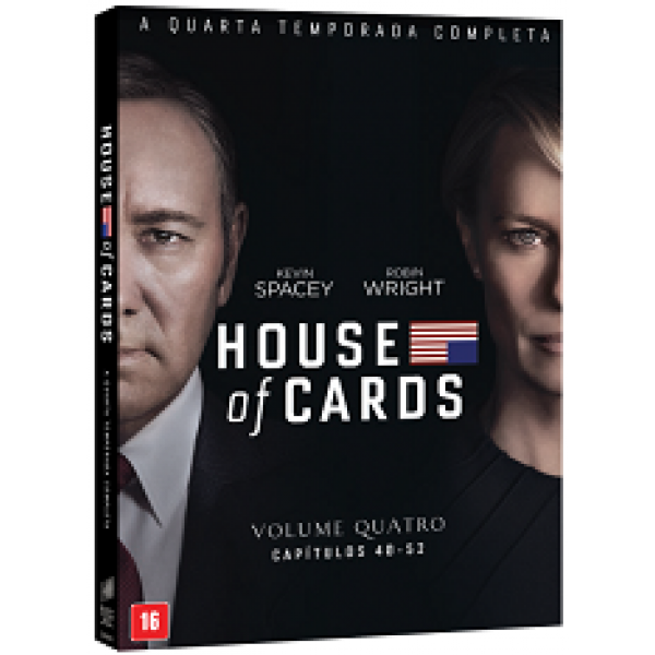 Box House Of Cards - A Quarta Temporada Completa (4 DVD's)