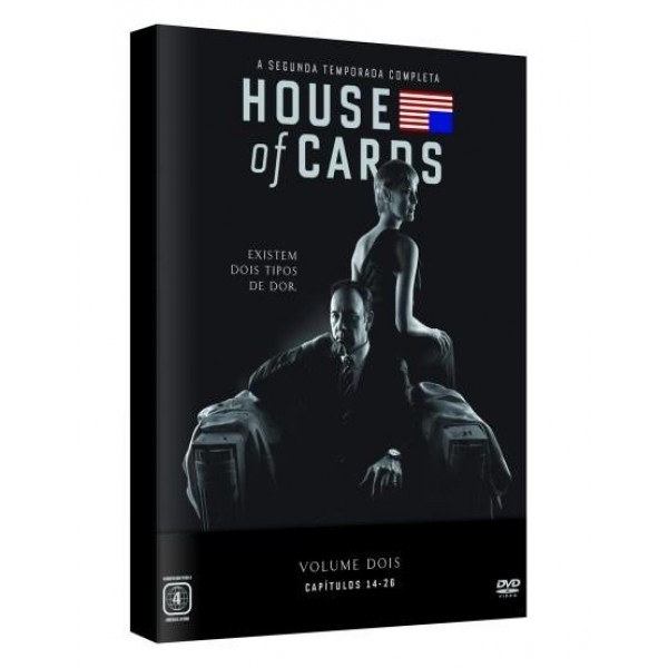Box House Of Cards - A Segunda Temporada Completa (4 DVD's)