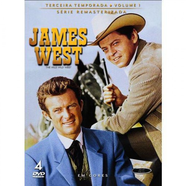 Box James West - Terceira Temporada Vol. 1 (4 DVD's)