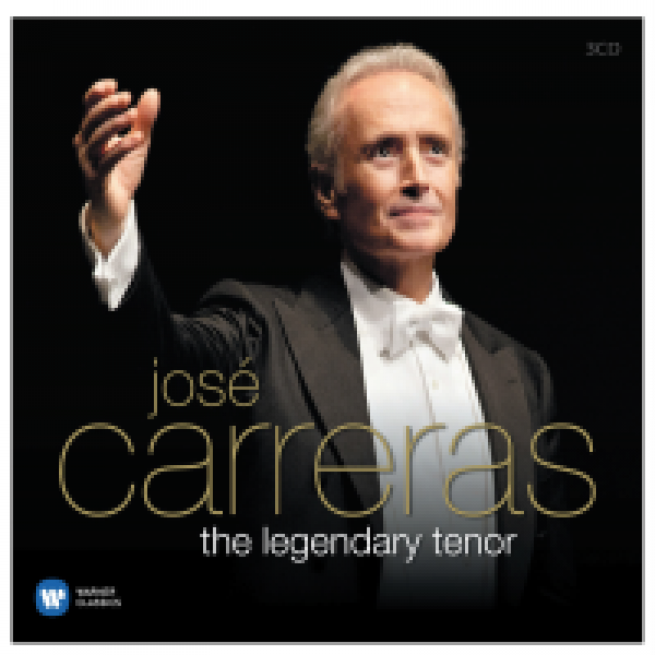 Box José Carreras - The Legendary Tenor (3 CD's)