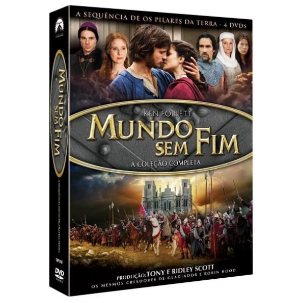 Box Mundo Sem Fim - A Coleção Completa (4 DVD's)