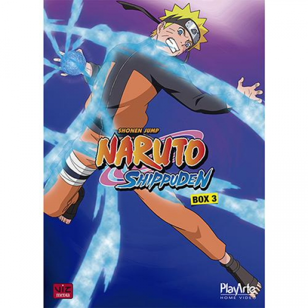 Box Naruto Shippuden - Vol. 3 (4 DVD's)