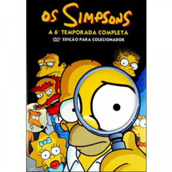 Box Os Simpsons - 6ª Temporada Completa (4 DVD's)