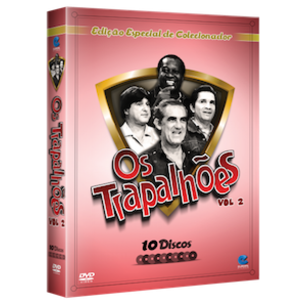Box Os Trapalhões - Edição Especial De Colecionador Vol. 2 (10 DVD's)