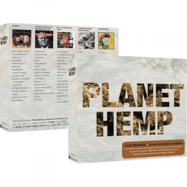 Box Planet Hemp (5 CD's)
