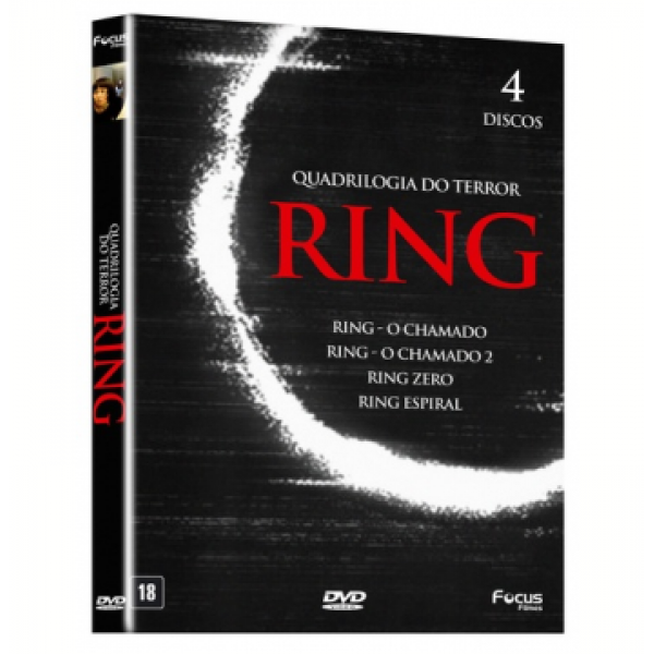 Box Quadrilogia do Terror - Ring (4 DVD's)