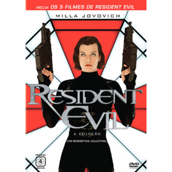 Box Resident Evil - A Coleção (5 DVD's)