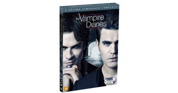 DVD BOX - THE VAMPIRE DIARIES - 1° TEMPORADA COMPLETA - 5 DISCOS