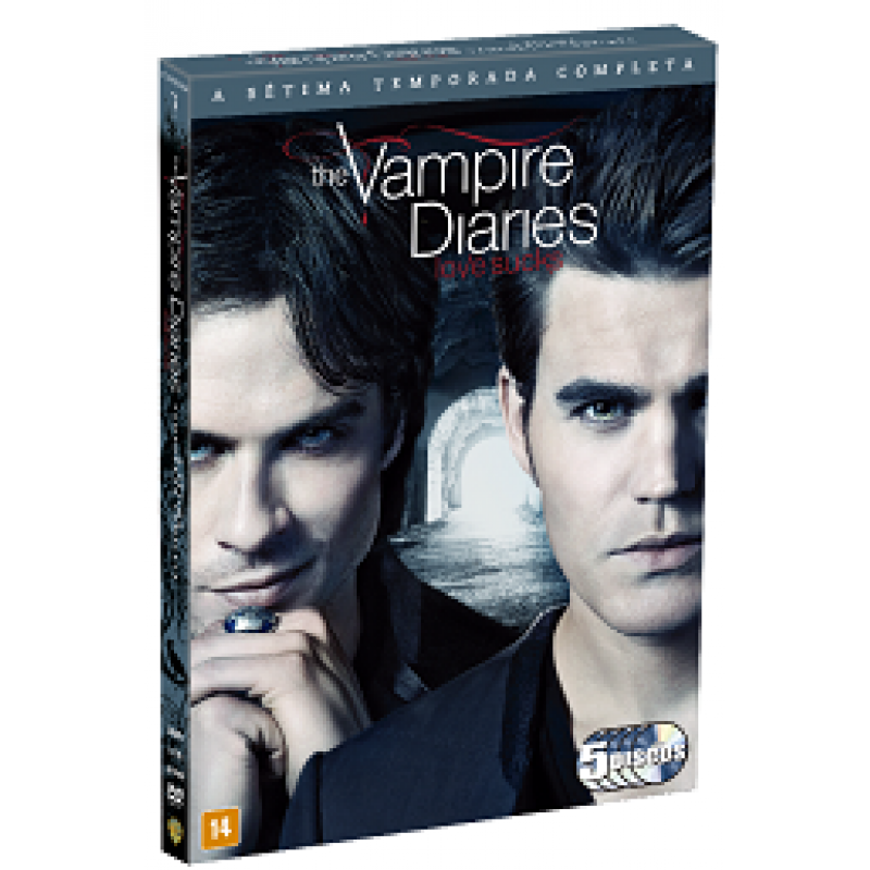 DVD BOX - THE VAMPIRE DIARIES - 1° TEMPORADA COMPLETA - 5 DISCOS