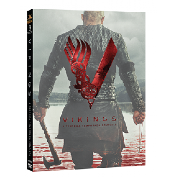 Box Vikings - A Terceira Temporada Completa (3 DVD's)