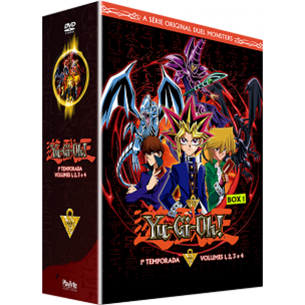 Box Yu-Gi-Oh! - 1ª Temporada Box 1 (4 DVD's)