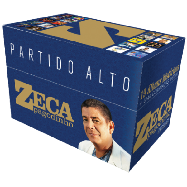 Box Zeca Pagodinho - Partido-Alto (20 CD's) 
