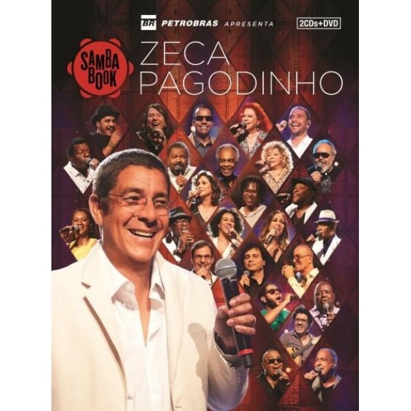 Box Zeca Pagodinho - Sambabook (DVD + 2 CD's)