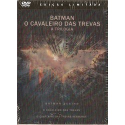 Box Batman - O Cavaleiro das Trevas A Trilogia - Edição Limitada (6 DVD's)