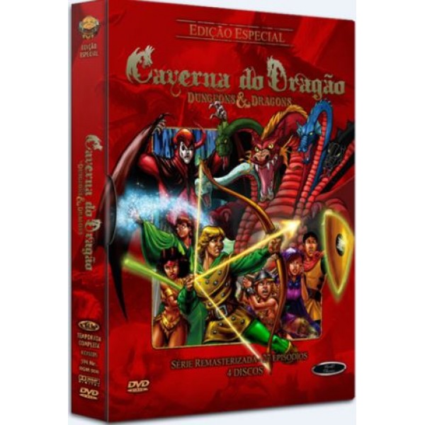 Box Caverna do Dragão - Edição Especial (4 DVD's)