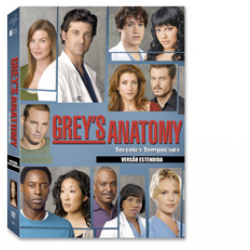 Box Grey's Anatomy - 3ª Temporada Completa (7 DVD's)