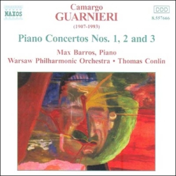 CD Camargo Guarnieri - Piano Concertos Nos. 1, 2 And 3