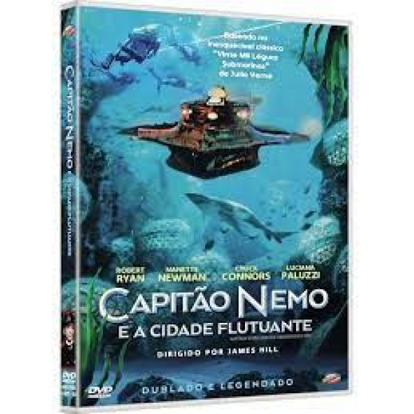DVD Capitão Nemo E A Cidade Flutuante