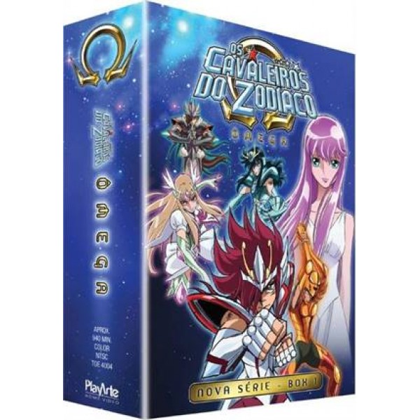 Box Os Cavaleiros do Zodíaco - Omega - Box 1 (3 DVD's)