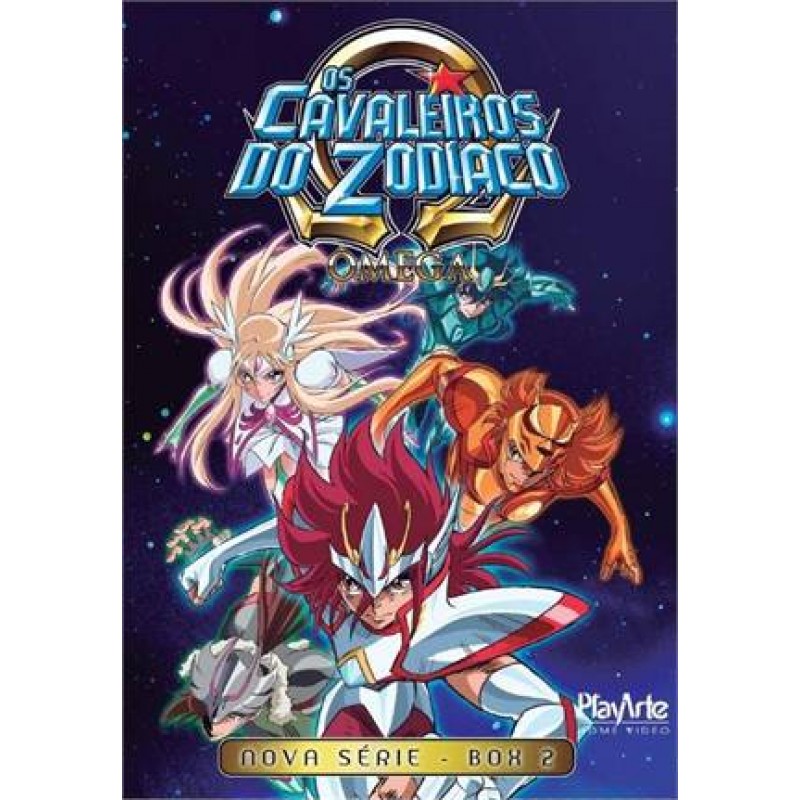 Dvd Cavaleiros Do Zodíaco Ômega Box 4 original